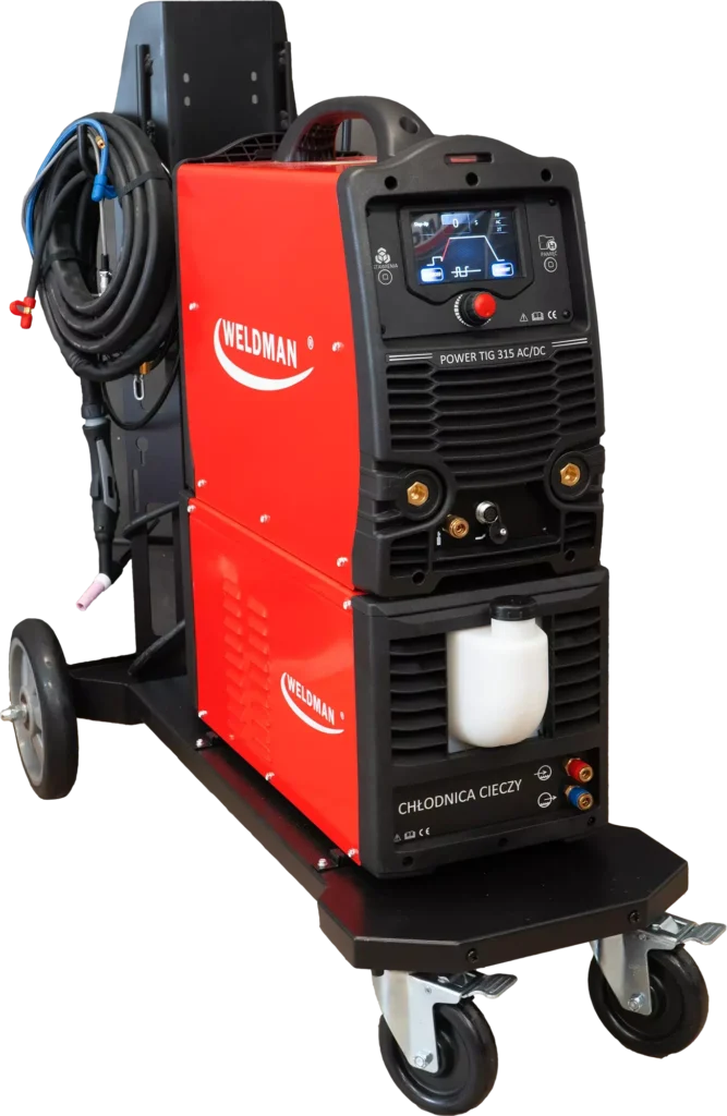 Weldman POWER TIG 315 SYNERGIA AC/DC HF/LIFT PULS AQUA