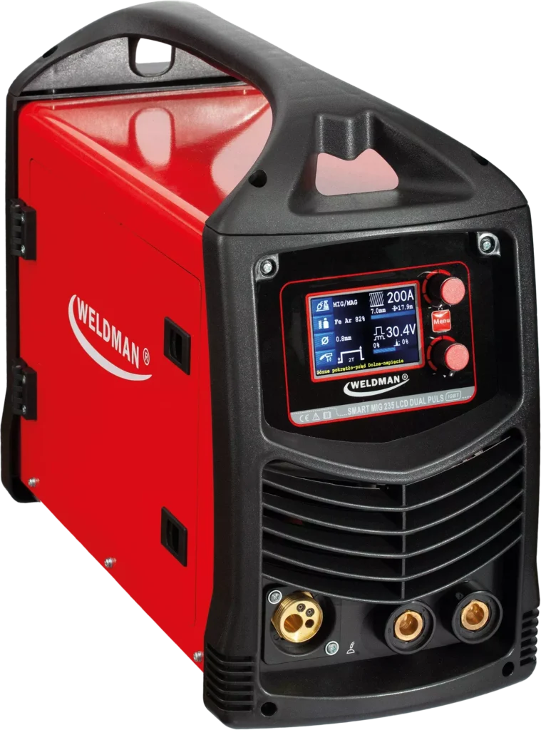 Weldman SMART MIG 235 LCD SYN DUAL PULS