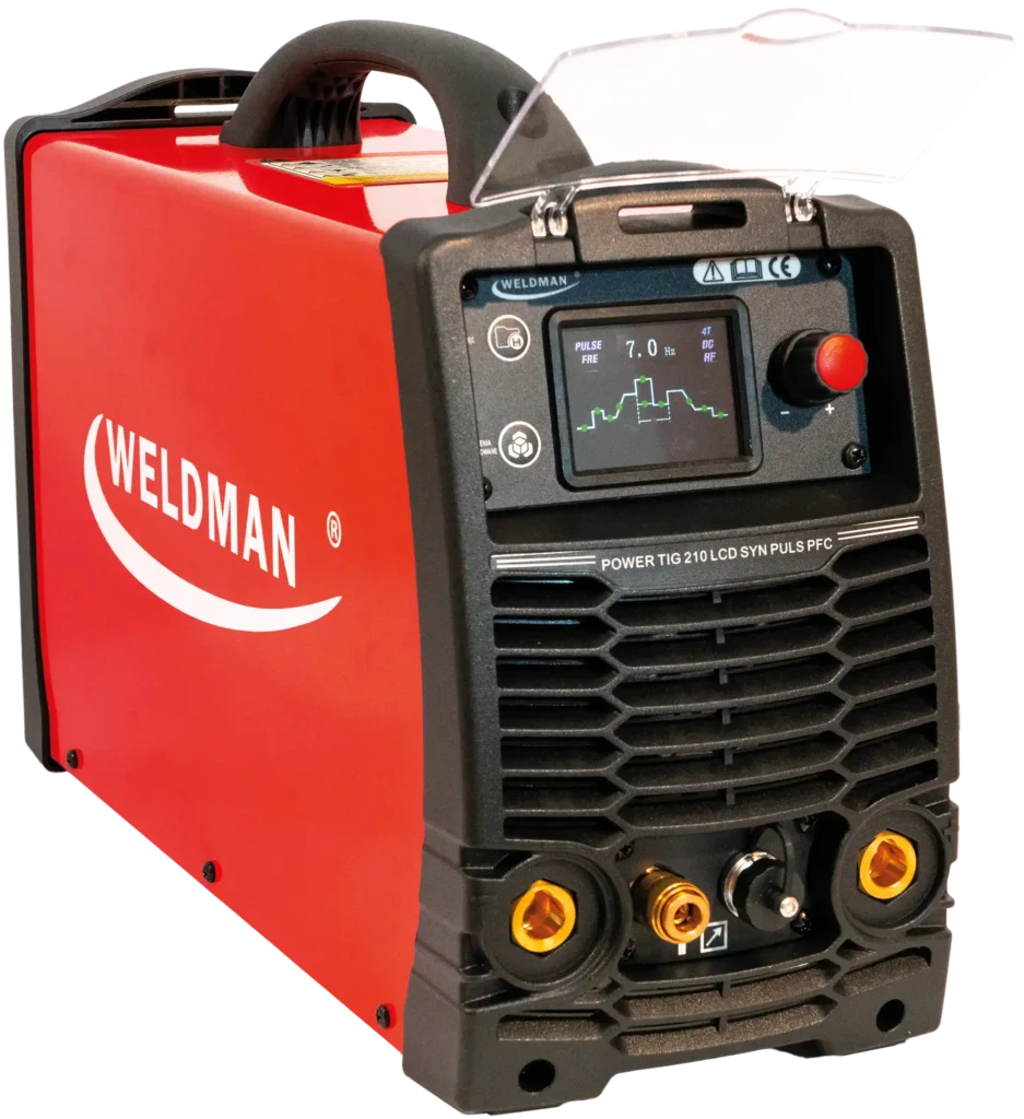 Weldman  POWER TIG 210 LCD AC/DC SYN PULS PFC
