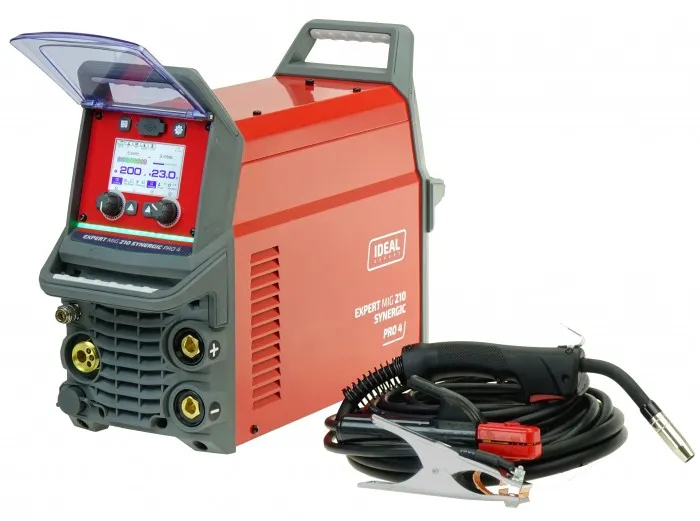IDEAl EXPERT MIG 210 SYNERGIC Pro4 LCD