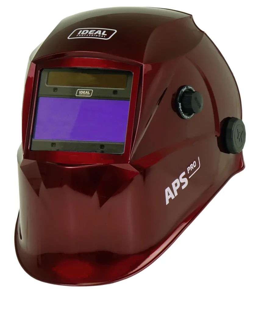 Przyłbica IDEAL APS-616G RED