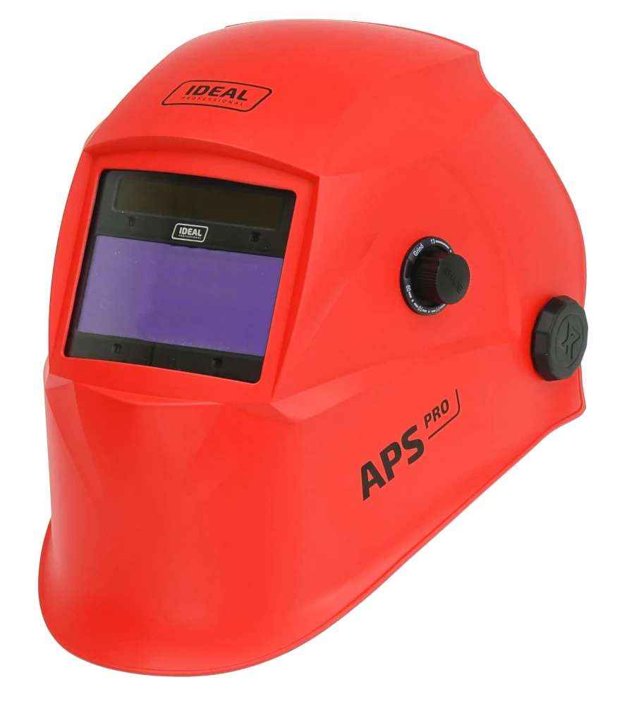 Przyłbica IDEAL APS-616G RED MATT TrueColour