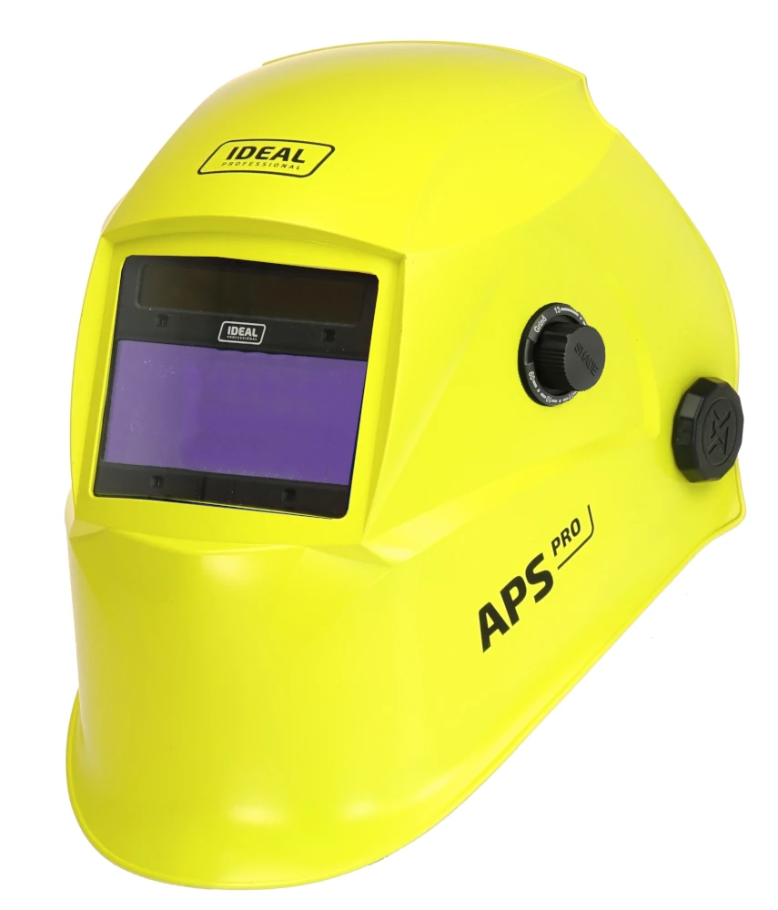 Przyłbica IDEAL APS-616G YELLOW MATT TrueColour