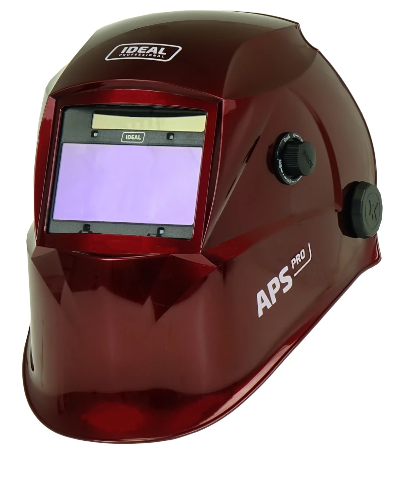 Przyłbica IDEAL APS-718G RED TrueColour
