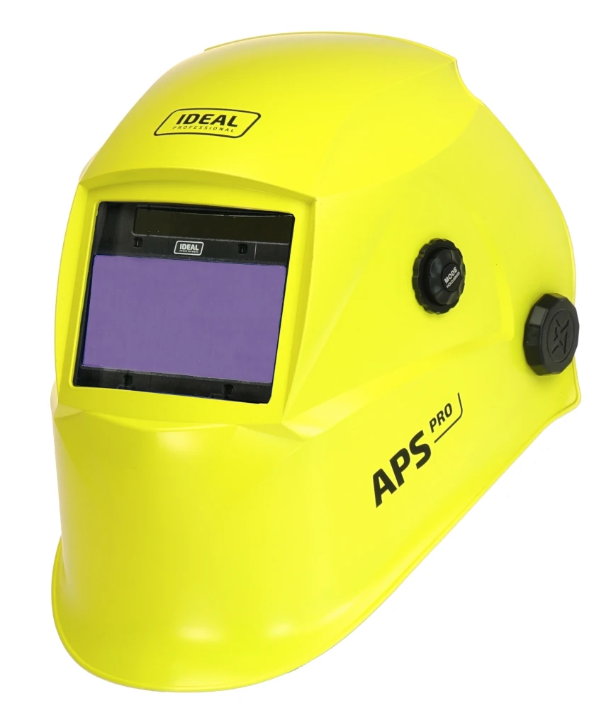 Przyłbica IDEAL APS Pro 768L-S+ YELLOW MATT TrueView+