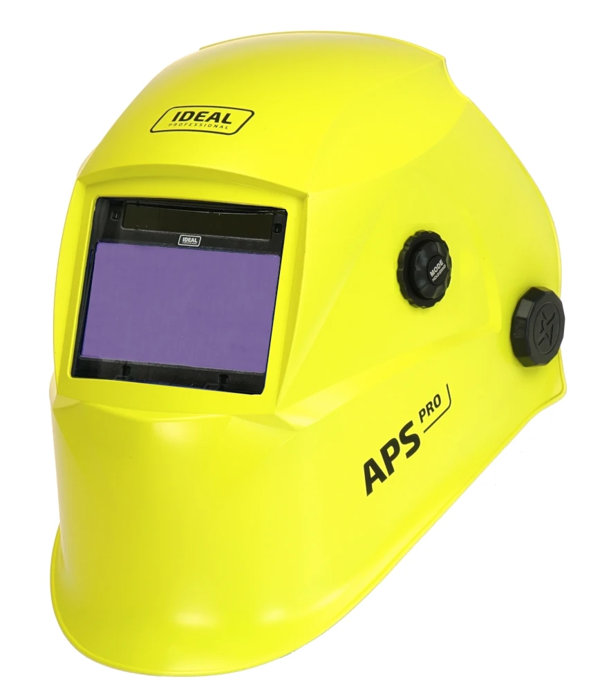 Przyłbica IDEAL APS Pro 868L-S+ YELLOW MATT TrueView+
