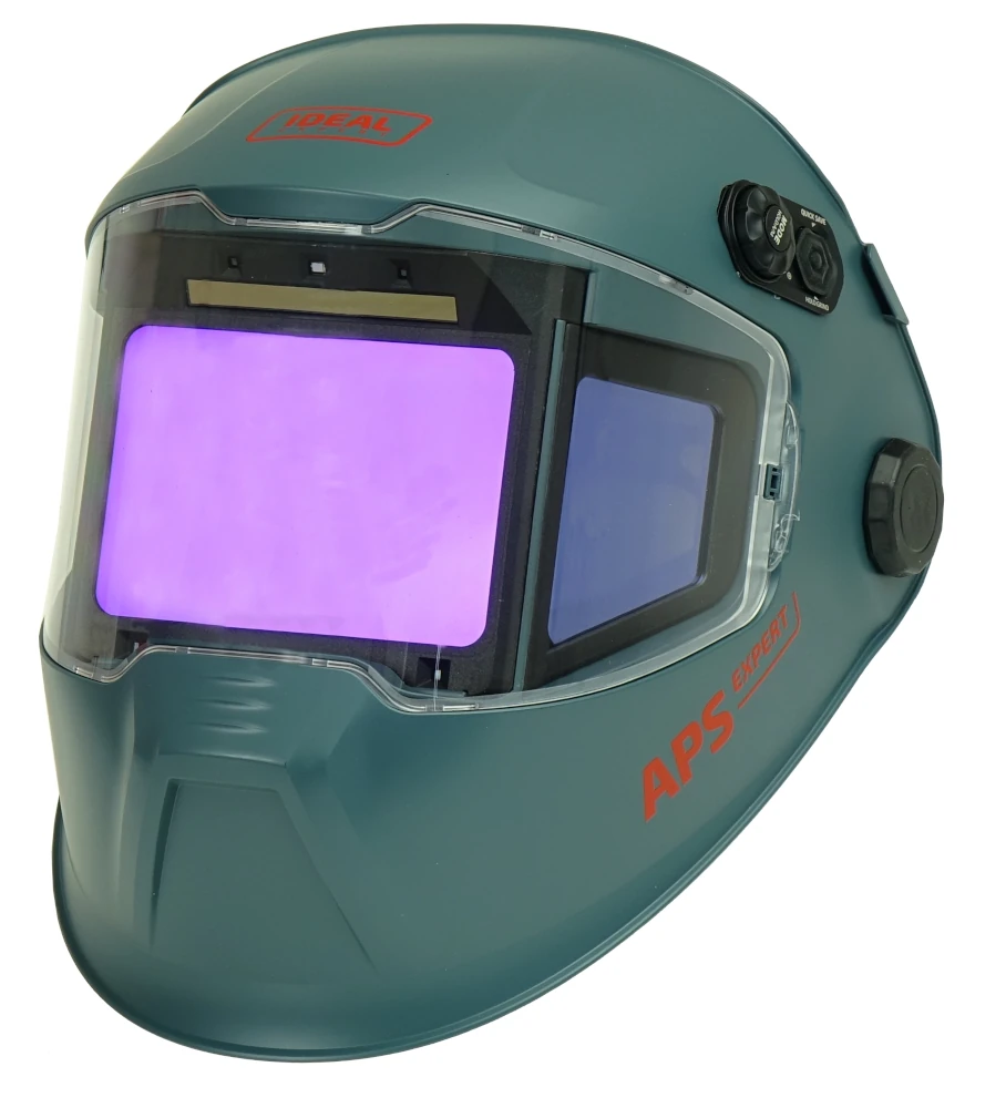 Przyłbica IDEAL APS Expert D31-MAXI-AMS+ PANORAMA GREY MATT TrueView+
