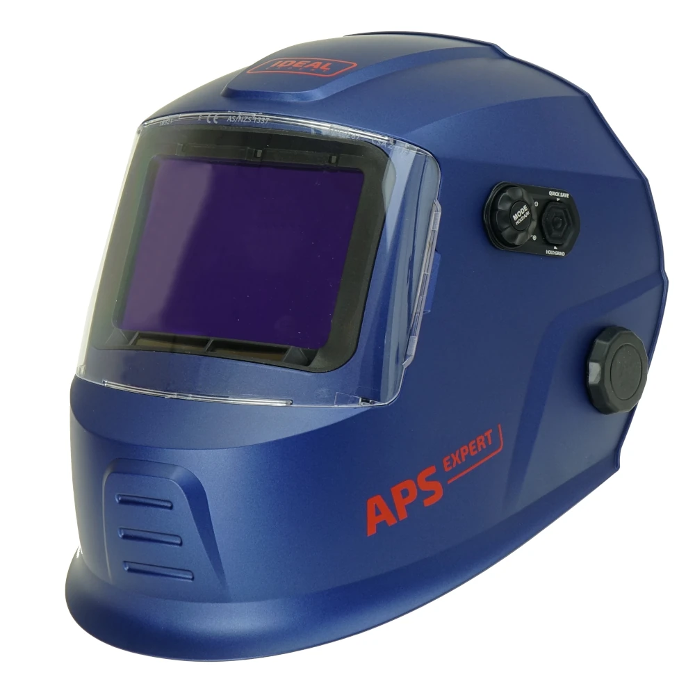 Przyłbica IDEAL APS Expert P43-MAXI-AMS+ X1 BLUE MATT TrueView+