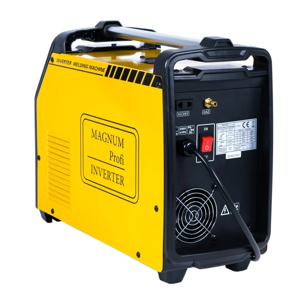 MAGNUM MIG 221 DUAL PULS SYNERGIA 4x4