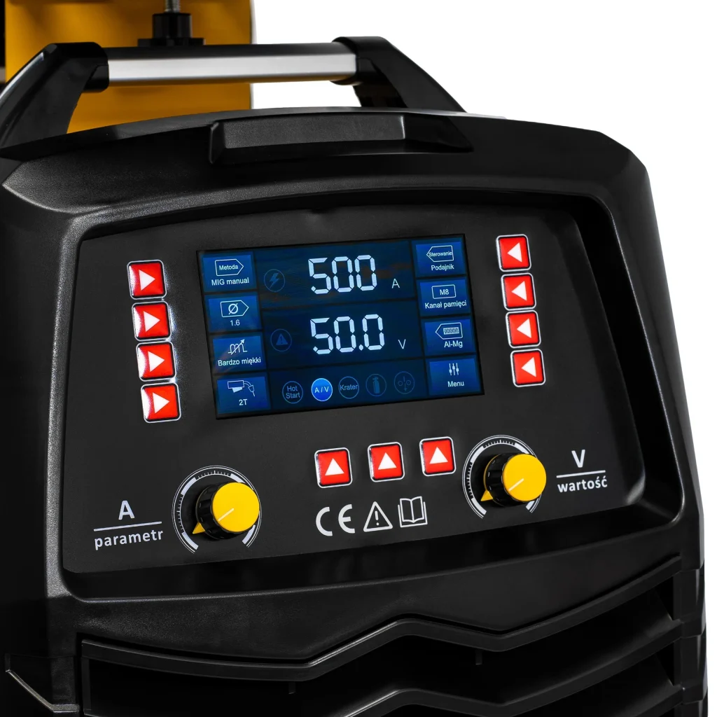 MAGNUM MIG 501-S DUAL PULS SYNERGIA LCD 500A